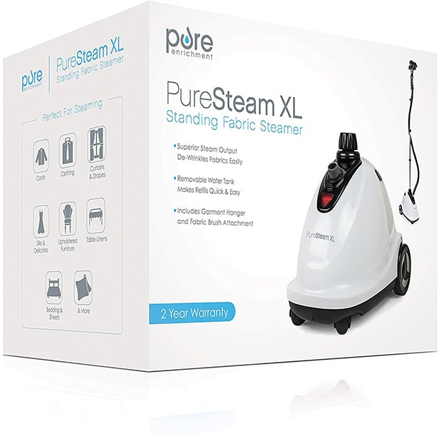 Pure Enrichment PureSteam XL Standing Steamer box image-min